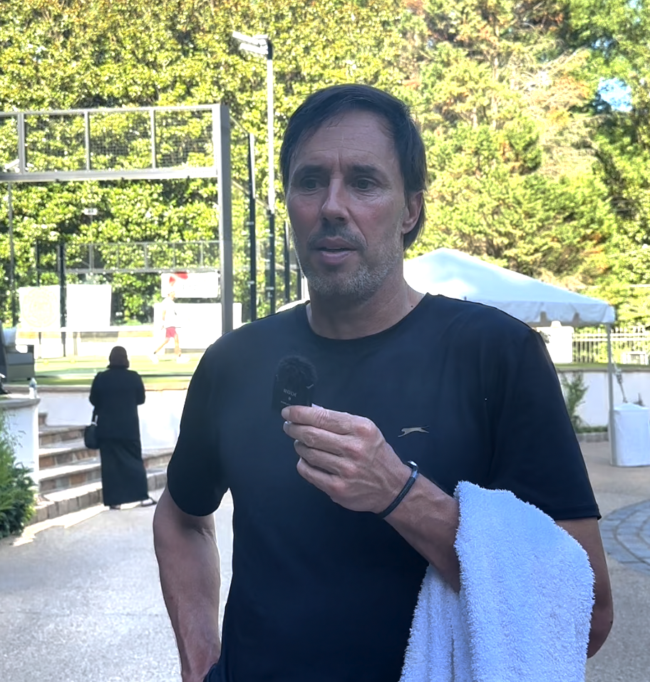 Former world no.1 doubles champion Jared Palmer talks about the transition from tennis to padel