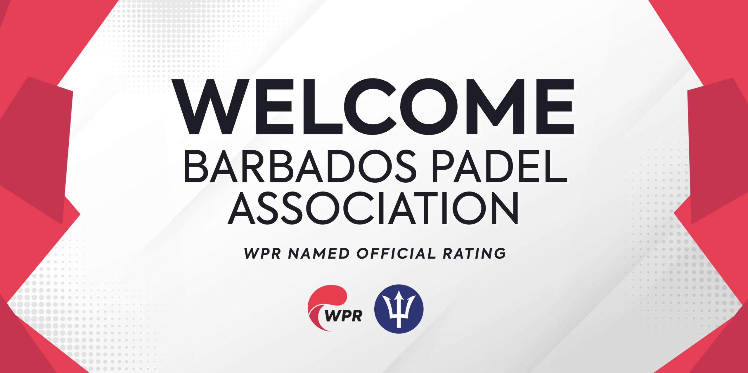 WORLD PADEL RATING NAMED OFFICIAL RATING OF THE BARBADOS PADEL ASSOCIATION